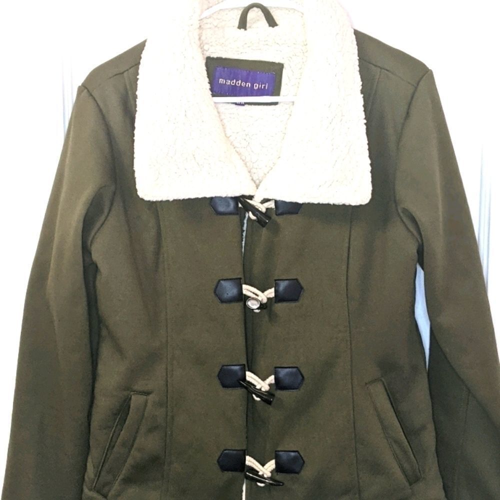 Madden Girl sherpa like lined jacket